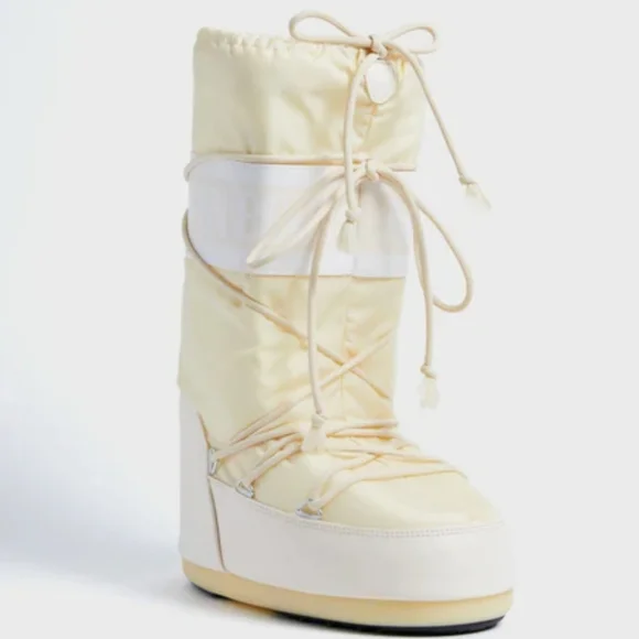Moon Boot Icon Cream Snow Boots Moon Boots Ivory Snow Boot Moon Boot Icon - Picture 13 of 13